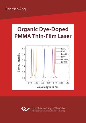 Buchcover Organic Dye-Doped PMMA Thin-Film Laser | Pen Yiao Ang | EAN 9783736975033 | ISBN 3-7369-7503-1 | ISBN 978-3-7369-7503-3