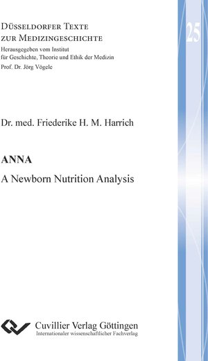 Buchcover ANNA | Friederike Helene Margarethe Harrich | EAN 9783736975521 | ISBN 3-7369-7552-X | ISBN 978-3-7369-7552-1