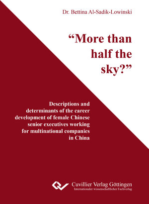 Buchcover “More than half the sky?” | Bettina Al-Sadik-Lowinski | EAN 9783736986831 | ISBN 3-7369-8683-1 | ISBN 978-3-7369-8683-1