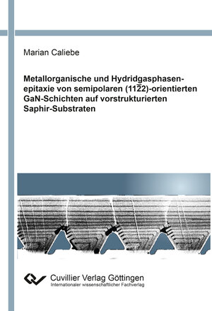 Buchcover Metallorganische und Hydridgasphasenepitaxievon semipolaren (11-22)-orientierten GaN-Schichten auf vorstrukturierten Saphir-Substraten | Marian Caliebe | EAN 9783736997653 | ISBN 3-7369-9765-5 | ISBN 978-3-7369-9765-3