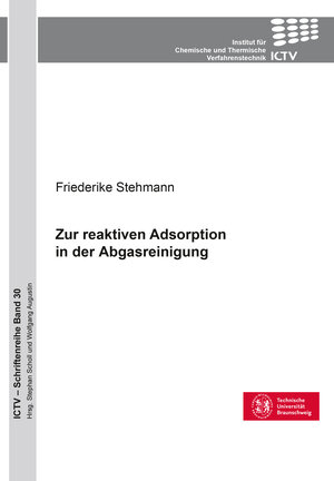 Buchcover Zur reaktiven Adsorption in der Abgasreinigung | Friederike Stehmann | EAN 9783736997790 | ISBN 3-7369-9779-5 | ISBN 978-3-7369-9779-0