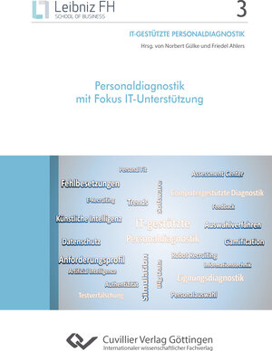 Buchcover Personaldiagnostik mit Fokus IT-Unterstützung  | EAN 9783736999114 | ISBN 3-7369-9911-9 | ISBN 978-3-7369-9911-4