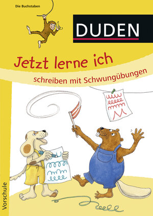 Buchcover Duden: Jetzt lerne ich schreiben mit Schwungübungen (Heft) | Ulrike Holzwarth-Raether | EAN 9783737330374 | ISBN 3-7373-3037-9 | ISBN 978-3-7373-3037-4