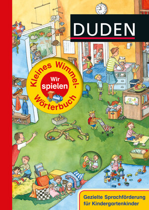 Buchcover Duden - Kleines Wimmel-Wörterbuch - Wir spielen  | EAN 9783737330503 | ISBN 3-7373-3050-6 | ISBN 978-3-7373-3050-3