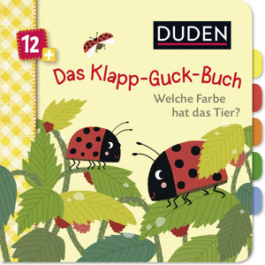 Buchcover Duden 12+: Das Klapp-Guck-Buch: Welche Farbe hat das Tier? | Susanne Weber | EAN 9783737333788 | ISBN 3-7373-3378-5 | ISBN 978-3-7373-3378-8