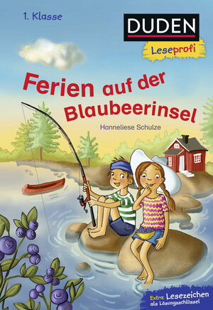 Buchcover Duden Leseprofi – Ferien auf der Blaubeerinsel, 1. Klasse | Hanneliese Schulze | EAN 9783737334723 | ISBN 3-7373-3472-2 | ISBN 978-3-7373-3472-3