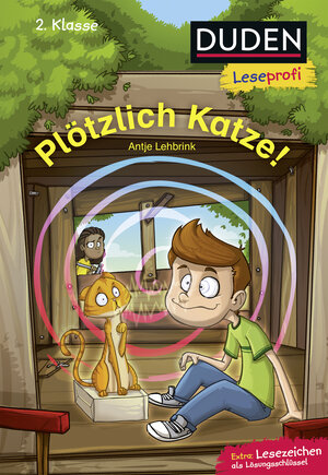 Buchcover Duden Leseprofi – Plötzlich Katze!, 2. Klasse | Antje Lehbrink | EAN 9783737334808 | ISBN 3-7373-3480-3 | ISBN 978-3-7373-3480-8