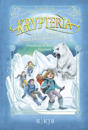 Buchcover Krypteria – Jules Vernes geheimnisvolle Insel. Abenteuer in der Eiswüste | Fabian Lenk | EAN 9783737340762 | ISBN 3-7373-4076-5 | ISBN 978-3-7373-4076-2