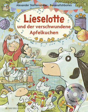 Buchcover Lieselotte und der verschwundene Apfelkuchen Buch mit CD | Alexander Steffensmeier | EAN 9783737350105 | ISBN 3-7373-5010-8 | ISBN 978-3-7373-5010-5