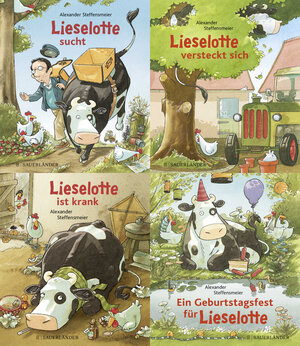 Buchcover Lieselotte Minibroschur 4er-Set | Alexander Steffensmeier | EAN 9783737358309 | ISBN 3-7373-5830-3 | ISBN 978-3-7373-5830-9