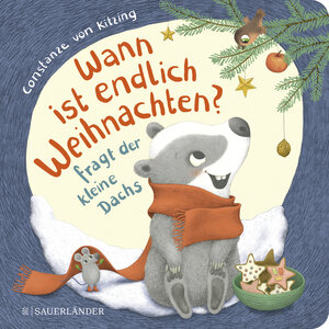 Buchcover "Wann ist endlich Weihnachten?", fragt der kleine Dachs (Weihnachtsbuch) | Constanze von Kitzing | EAN 9783737359320 | ISBN 3-7373-5932-6 | ISBN 978-3-7373-5932-0