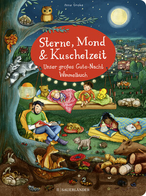 Buchcover Sterne, Mond und Kuschelzeit. Unser großes Gute-Nacht-Wimmelbuch  | EAN 9783737372497 | ISBN 3-7373-7249-7 | ISBN 978-3-7373-7249-7
