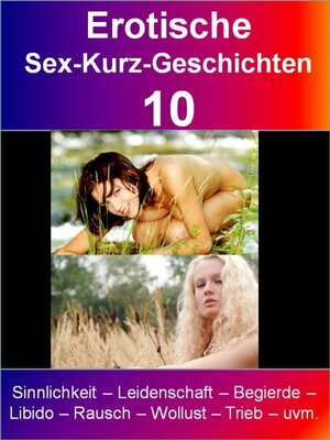 Buchcover Erotische Sex-Kurz-Geschichten 10 | I. Schmid | EAN 9783737539579 | ISBN 3-7375-3957-X | ISBN 978-3-7375-3957-9