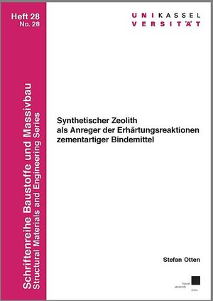 Buchcover Synthetischer Zeolith als Anreger der Erhärtungsreaktionen zementartiger Bindemittel | Stefan Otten | EAN 9783737604192 | ISBN 3-7376-0419-3 | ISBN 978-3-7376-0419-2
