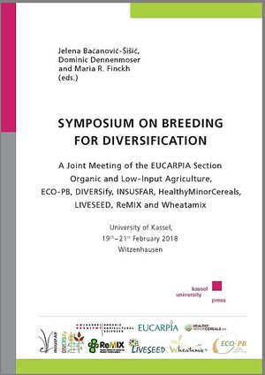 Buchcover Symposium on Breeding for Diversification | EAN 9783737604628 | ISBN 3-7376-0462-2 | ISBN 978-3-7376-0462-8
