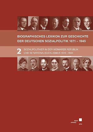 Buchcover BIOGRAPHISCHES LEXIKON ZUR GESCHICHTE DER DEUTSCHEN SOZIALPOLITIK 1871 BIS 1945 | Florian Tennstedt | EAN 9783737604741 | ISBN 3-7376-0474-6 | ISBN 978-3-7376-0474-1