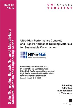 Buchcover Ultra-High Performance Concrete and High Performance Building Materials for Sustainable Construction  | EAN 9783737611596 | ISBN 3-7376-1159-9 | ISBN 978-3-7376-1159-6