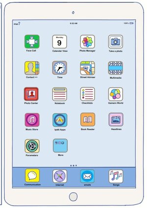 Buchcover Ipätt Tablet Notebook - Das Notizbuch im Ipad Design | Theo von Taane | EAN 9783738652147 | ISBN 3-7386-5214-0 | ISBN 978-3-7386-5214-7