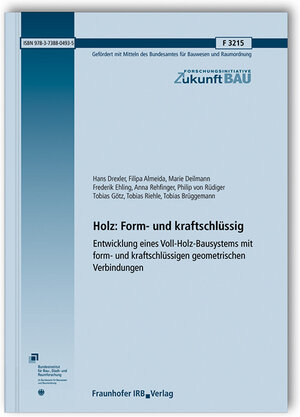 Buchcover Holz: Form- und kraftschlüssig | Hans Drexler | EAN 9783738804935 | ISBN 3-7388-0493-5 | ISBN 978-3-7388-0493-5