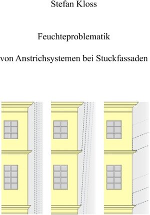 Buchcover Feuchteproblematik von Anstrichsystemen bei Stuckfassaden | Stefan Kloss | EAN 9783739213958 | ISBN 3-7392-1395-7 | ISBN 978-3-7392-1395-8