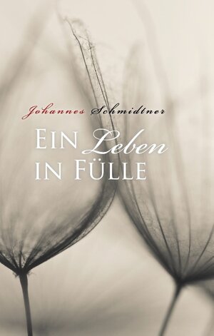 Buchcover Ein Leben in Fülle | Johannes Schmidtner | EAN 9783739218366 | ISBN 3-7392-1836-3 | ISBN 978-3-7392-1836-6