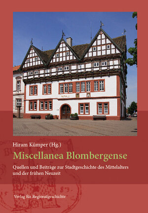 Buchcover Miscellanea Blombergense  | EAN 9783739510873 | ISBN 3-7395-1087-0 | ISBN 978-3-7395-1087-3