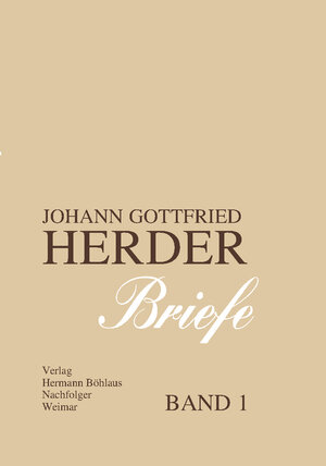 Buchcover Johann Gottfried Herder. Briefe.  | EAN 9783740002336 | ISBN 3-7400-0233-6 | ISBN 978-3-7400-0233-6