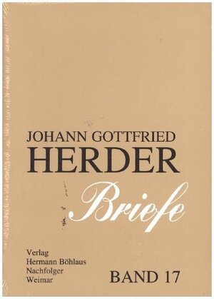 Buchcover Johann Gottfried Herder. Briefe.  | EAN 9783740012663 | ISBN 3-7400-1266-8 | ISBN 978-3-7400-1266-3