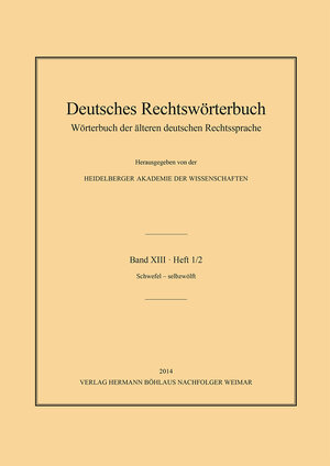 Buchcover Deutsches Rechtswörterbuch | EAN 9783740012687 | ISBN 3-7400-1268-4 | ISBN 978-3-7400-1268-7