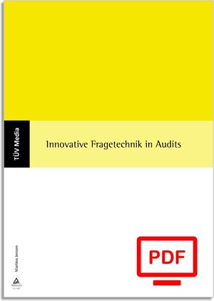 Buchcover Innovative Fragetechnik in Audits (E-Book, PDF) | Martina Jensen | EAN 9783740606381 | ISBN 3-7406-0638-X | ISBN 978-3-7406-0638-1