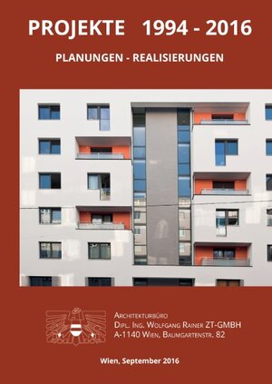 Buchcover Architekt Wolfgang Rainer | Wolfgang Rainer | EAN 9783741250965 | ISBN 3-7412-5096-1 | ISBN 978-3-7412-5096-5