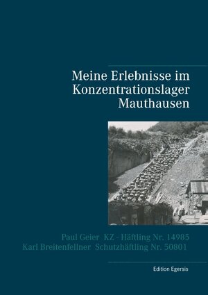 Buchcover Meine Erlebnisse im Konzentrationslager Mauthausen  | EAN 9783741262937 | ISBN 3-7412-6293-5 | ISBN 978-3-7412-6293-7