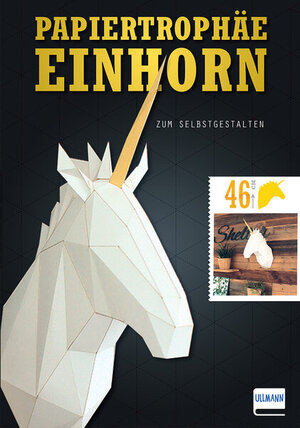 Buchcover Papiertrophäe Einhorn zum Selbstgestalten | Tougui | EAN 9783741522611 | ISBN 3-7415-2261-9 | ISBN 978-3-7415-2261-1