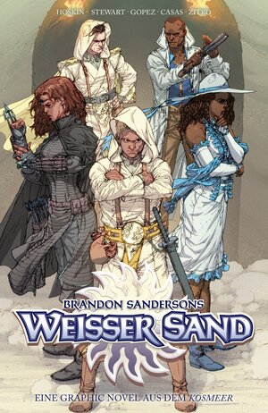 Buchcover Brandon Sandersons Weißer Sand - Eine Graphic Novel aus dem Kosmeer | Brandon Sanderson | EAN 9783741625305 | ISBN 3-7416-2530-2 | ISBN 978-3-7416-2530-5