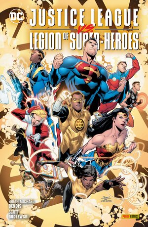 Buchcover Justice League vs. Legion of Super-Heroes | Brian Michael Bendis | EAN 9783741630231 | ISBN 3-7416-3023-3 | ISBN 978-3-7416-3023-1