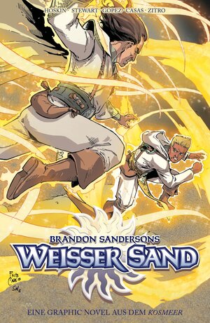 Buchcover Brandon Sandersons Weißer Sand - Eine Graphic Novel aus dem Kosmeer | Brandon Sanderson | EAN 9783741633348 | ISBN 3-7416-3334-8 | ISBN 978-3-7416-3334-8