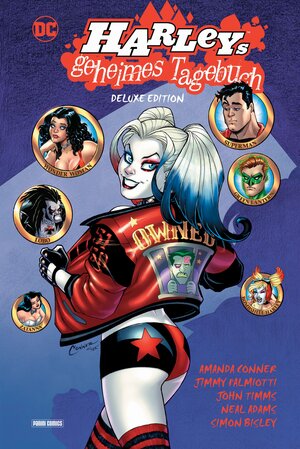 Buchcover Harley Quinn - Harleys geheimes Tagebuch (Deluxe Edition) | Amanda Conner | EAN 9783741639852 | ISBN 3-7416-3985-0 | ISBN 978-3-7416-3985-2