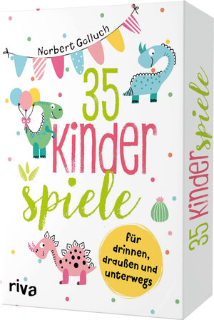 Buchcover 35 Kinderspiele für drinnen, draußen und unterwegs | Norbert Golluch | EAN 9783742313300 | ISBN 3-7423-1330-4 | ISBN 978-3-7423-1330-0