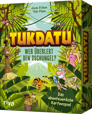 Buchcover Tukdatu – Wer überlebt den Dschungel? | Jonas P. Heim | EAN 9783742315533 | ISBN 3-7423-1553-6 | ISBN 978-3-7423-1553-3