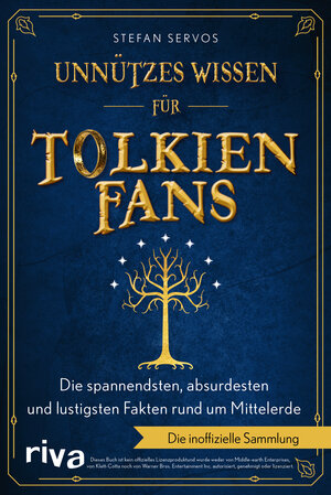 Buchcover Unnützes Wissen für Tolkien-Fans | Stefan Servos | EAN 9783742321398 | ISBN 3-7423-2139-0 | ISBN 978-3-7423-2139-8