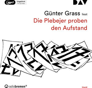 Buchcover Die Plebejer proben den Aufstand | Günter Grass | EAN 9783742404992 | ISBN 3-7424-0499-7 | ISBN 978-3-7424-0499-2