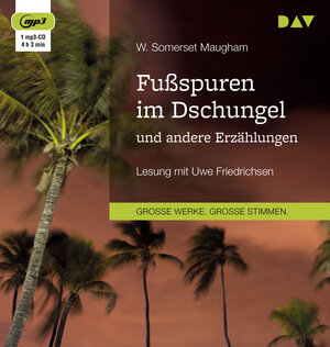 Buchcover Fußspuren im Dschungel und andere Erzählungen | W. Somerset Maugham | EAN 9783742409072 | ISBN 3-7424-0907-7 | ISBN 978-3-7424-0907-2