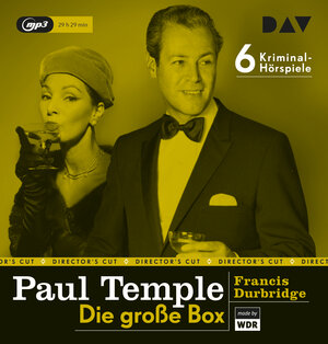 Buchcover Paul Temple – Die große Box | Francis Durbridge | EAN 9783742409539 | ISBN 3-7424-0953-0 | ISBN 978-3-7424-0953-9