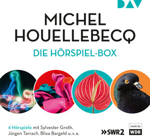 Buchcover Die Hörspiel-Box | Michel Houellebecq | EAN 9783742412744 | ISBN 3-7424-1274-4 | ISBN 978-3-7424-1274-4