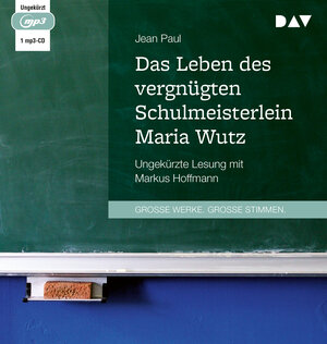Buchcover Das Leben des vergnügten Schulmeisterlein Maria Wutz | Jean Paul | EAN 9783742429971 | ISBN 3-7424-2997-3 | ISBN 978-3-7424-2997-1