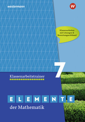 Buchcover Elemente der Mathematik Klassenarbeitstrainer - Ausgabe für das G9 in Nordrhein-Westfalen  | EAN 9783742600875 | ISBN 3-7426-0087-7 | ISBN 978-3-7426-0087-5