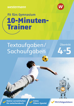 Buchcover Fit fürs Gymnasium - 10-Minuten-Trainer | Tanja Blumberg | EAN 9783742602954 | ISBN 3-7426-0295-0 | ISBN 978-3-7426-0295-4