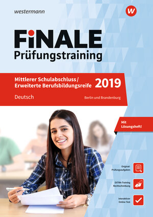 Buchcover FiNALE Prüfungstraining / FiNALE - Prüfungstraining Mittlerer Schulabschluss, Fachoberschulreife, Erweiterte Berufsbildungsreife Berlin und Brandenburg | Jelko Peters | EAN 9783742619860 | ISBN 3-7426-1986-1 | ISBN 978-3-7426-1986-0