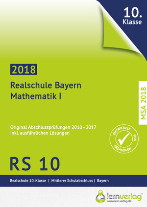 Buchcover Abschlussprüfung Mathematik I Realschule Bayern 2018  | EAN 9783743000230 | ISBN 3-7430-0023-7 | ISBN 978-3-7430-0023-0