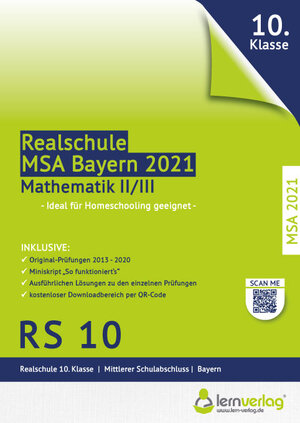 Buchcover Original-Prüfungen Mathematik II/III Realschule Bayern  | EAN 9783743000698 | ISBN 3-7430-0069-5 | ISBN 978-3-7430-0069-8